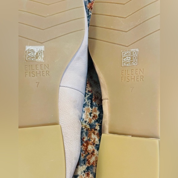 Eileen Fisher Women’s Sim Tumbled Nubuck Loafer In Rye In Size 7 - Picture 11 of 14